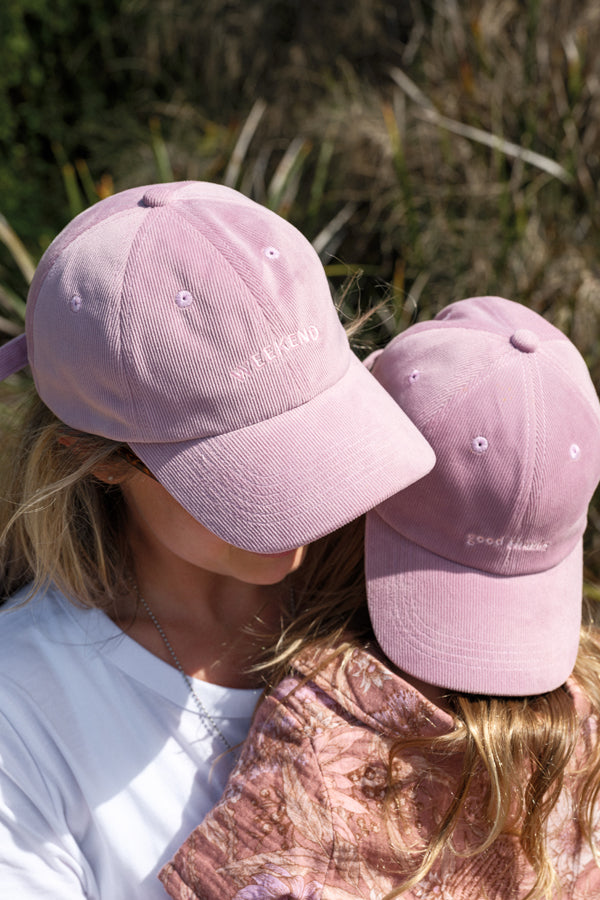 Kids Good Thanks Hat - Lilac
