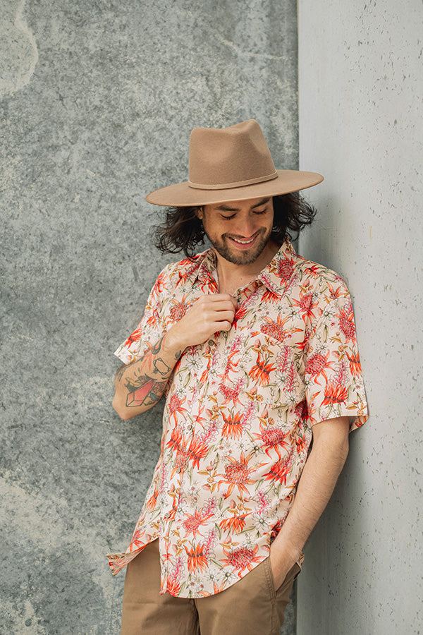 Short Sleeve Shirt Botanical