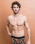 Eco-friendly boxer briefs with an Australian Grass Tree pattern, reflecting resilience and beauty
