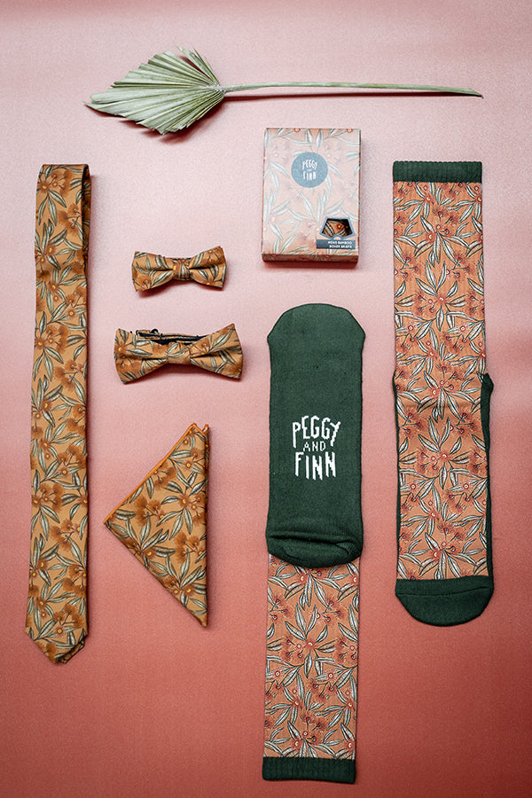 Bow Tie - Flowering Gum Terracotta
