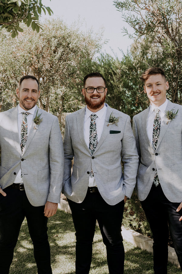 Wedding Tie - Protea Green