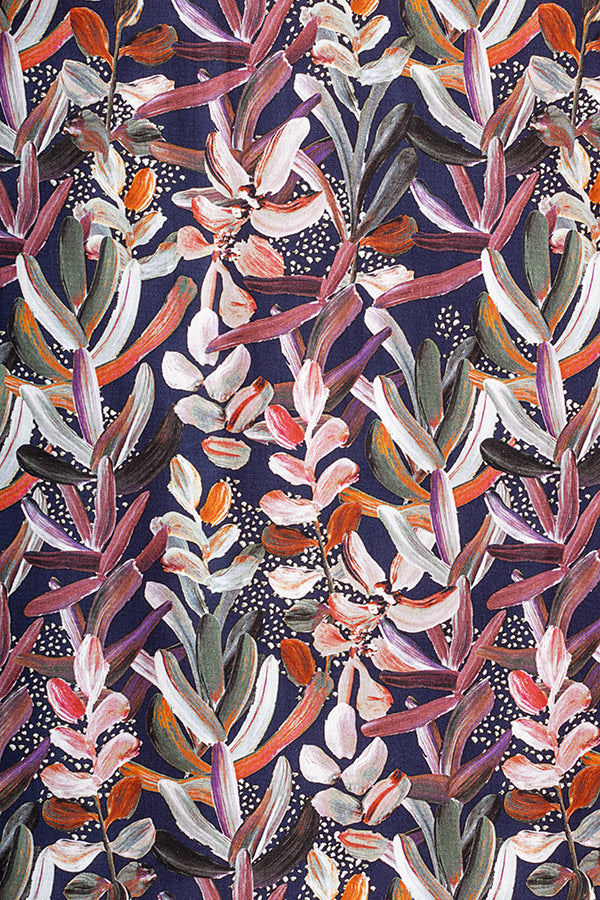 Wedding Tie - Protea Navy