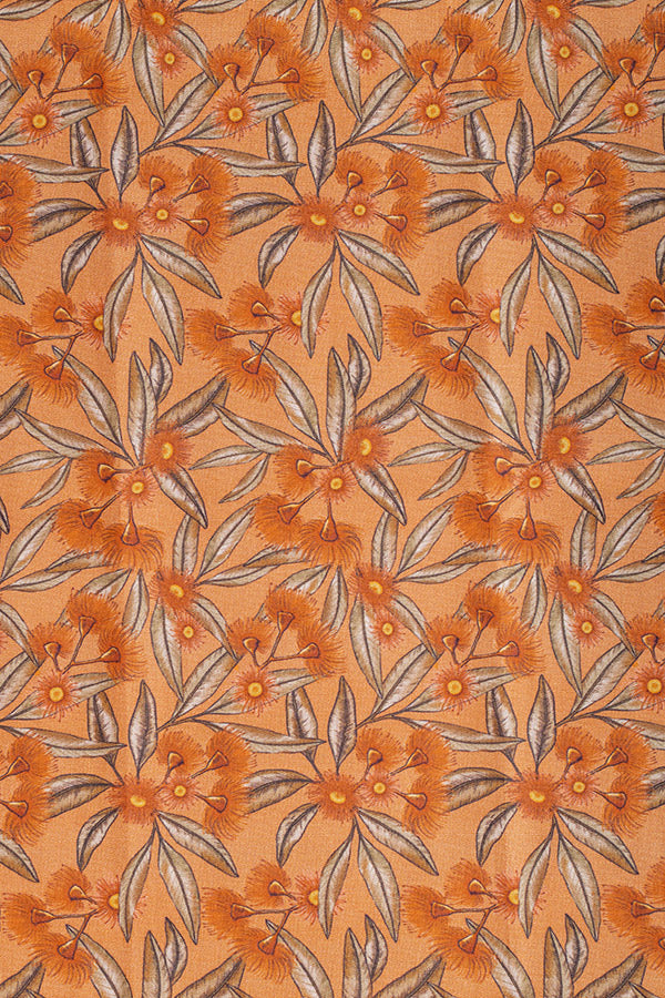 Wedding Tie - Flowering Gum Terracotta